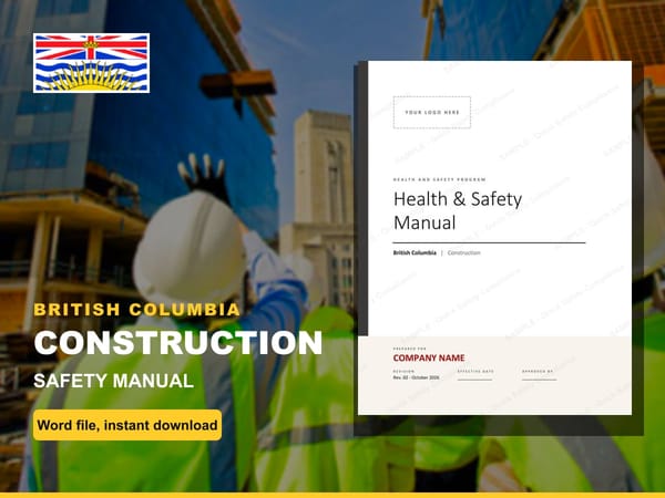 British Columbia Construction Safety Manual