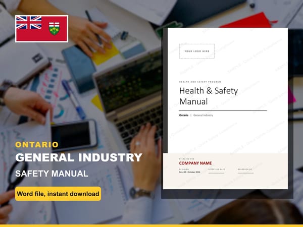 Ontario General Industry Safety Manual
