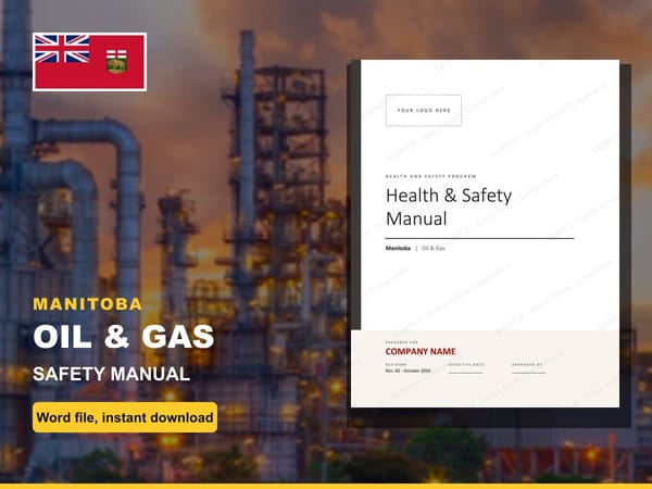 Manitoba Oil & Gas Safety Manual