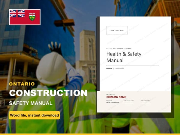 Ontario Construction Safety Manual