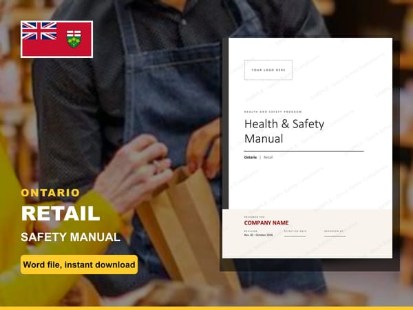 Ontario Retail Safety Manual