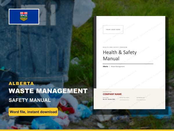 Alberta Waste Management Safety Manual